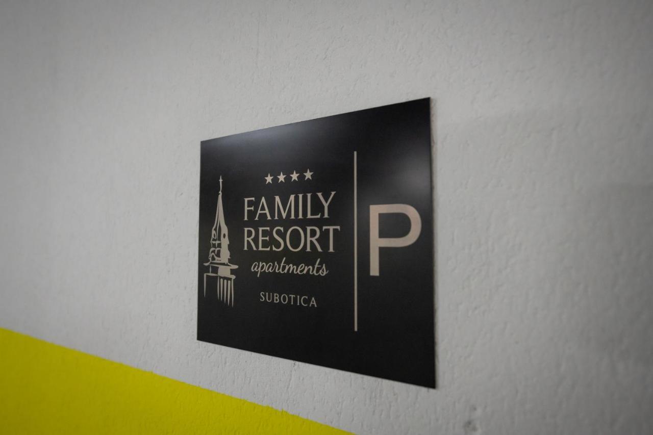 Family Resort Subotica Apartments Exterior foto